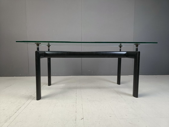 Image 1 of Lc6 Dining Table By Le Corbusier For Cassina, 1990S