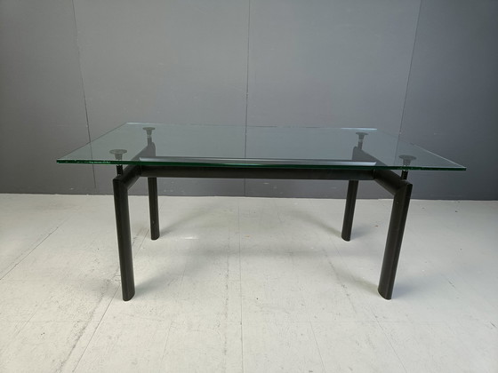 Image 1 of Lc6 Dining Table By Le Corbusier For Cassina, 1990S