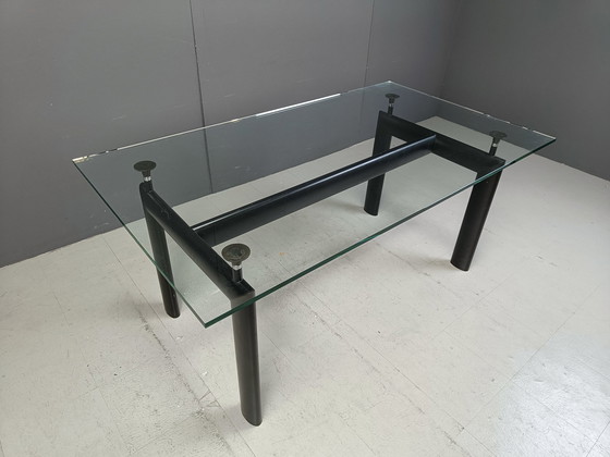 Image 1 of Lc6 Dining Table By Le Corbusier For Cassina, 1990S