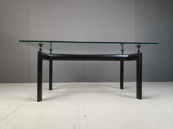 Image 1 of Lc6 Dining Table By Le Corbusier For Cassina, 1990S