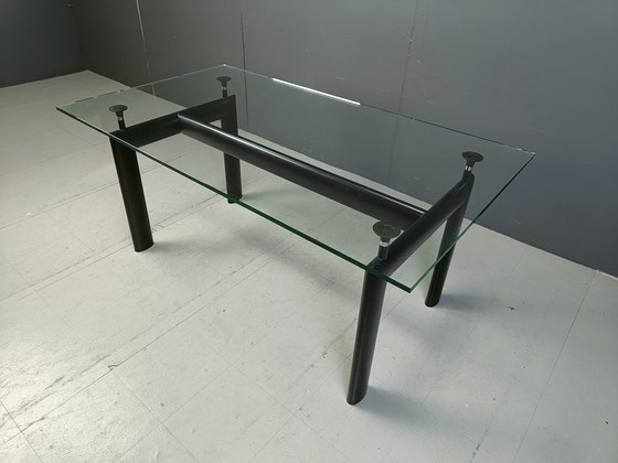 Image 1 of Lc6 Dining Table By Le Corbusier For Cassina, 1990S