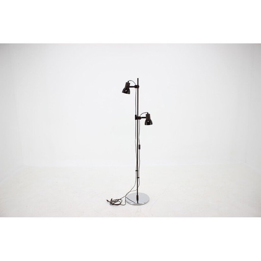 Brown vintage floor lamp, 1980s