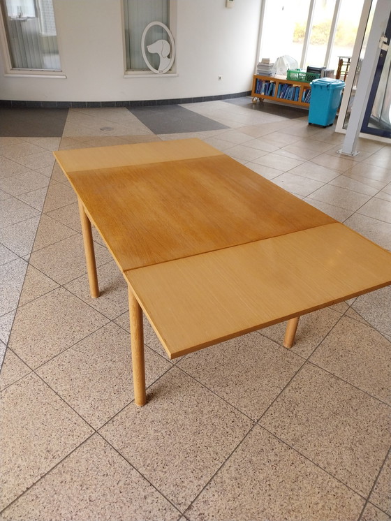 Image 1 of Table de salle à manger à rallonge de pastoe cees braakman 1960s