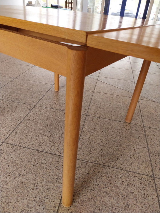 Image 1 of Table de salle à manger à rallonge de pastoe cees braakman 1960s