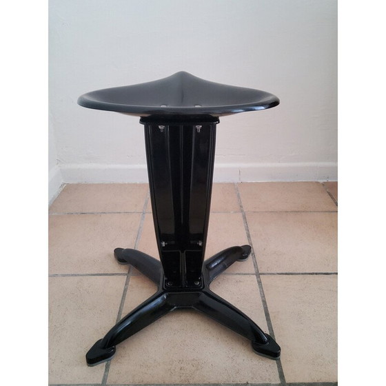 Image 1 of Set of 4 vintage Lotus stools by Yasu Sasamoto for Dulton