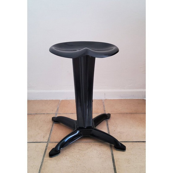 Image 1 of Set of 4 vintage Lotus stools by Yasu Sasamoto for Dulton