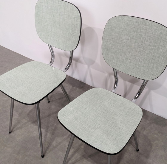 Image 1 of Two Formica Chairs