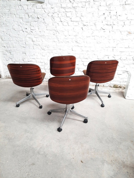 Set of 4 MIM Roma Parisi Chairs