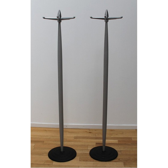 Image 1 of Vintage metal coat rack with 5 hooks by Toshiyuki Kita for Magis