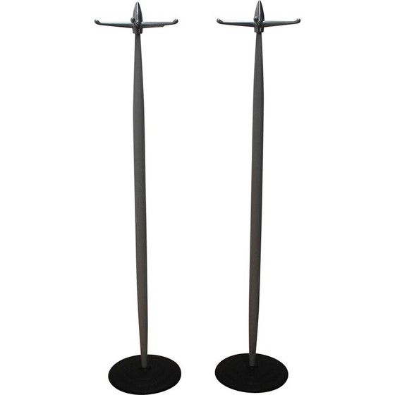 Image 1 of Vintage metal coat rack with 5 hooks by Toshiyuki Kita for Magis