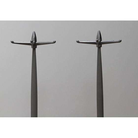 Image 1 of Vintage metal coat rack with 5 hooks by Toshiyuki Kita for Magis