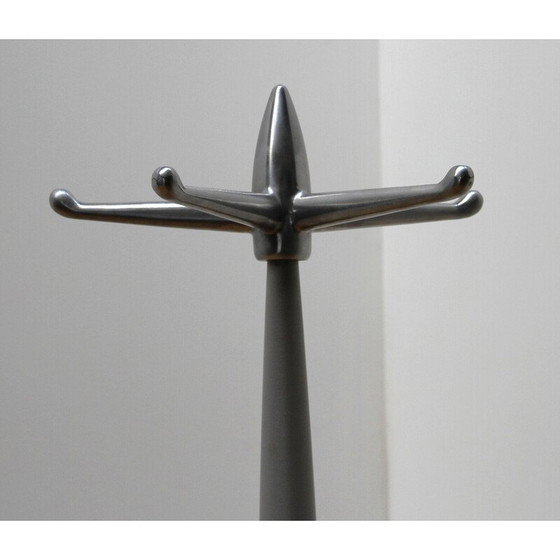 Image 1 of Vintage metal coat rack with 5 hooks by Toshiyuki Kita for Magis