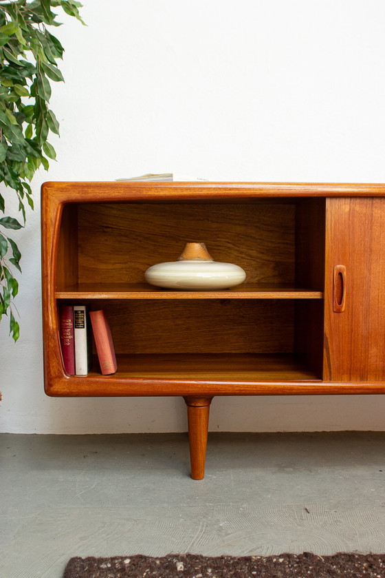 Image 1 of H.P. Hansen Teak Buffet Commode Danish Midcentury 60Ers