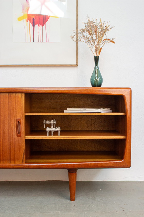 Image 1 of H.P. Hansen Teak Buffet Commode Danish Midcentury 60Ers