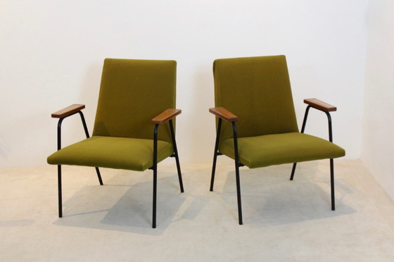 Image 1 of Pierre Guariche Armchairs by Meurop