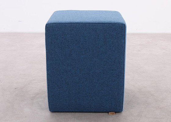 Image 1 of 2X Vepa Pouf Blue