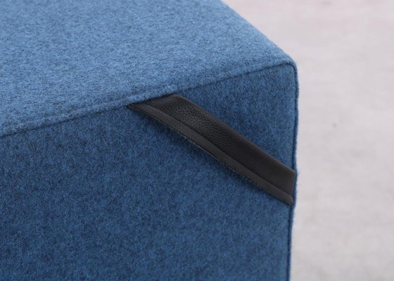 Image 1 of 2X Vepa Pouf Blue