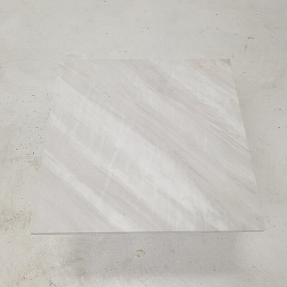 Image 1 of Tavolino da caffè in marmo vintage, Italia 1980