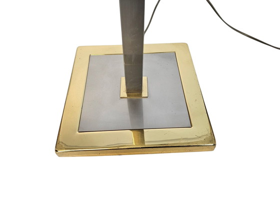 Image 1 of Herda Holland - Floor Lamp - Brass - Chrome - 3E Quarter 20th Century