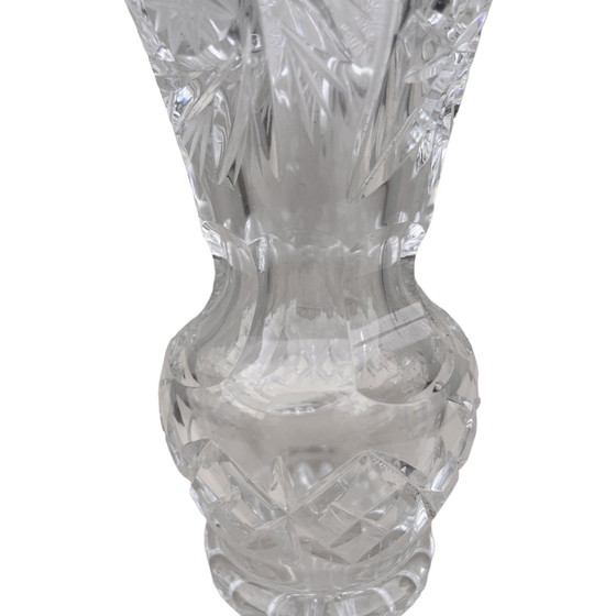 Image 1 of Crystal Vase Lausitzer Glas Bleikristall Germany 1970S