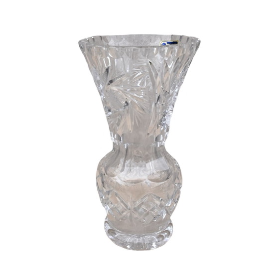 Image 1 of Crystal Vase Lausitzer Glas Bleikristall Germany 1970S