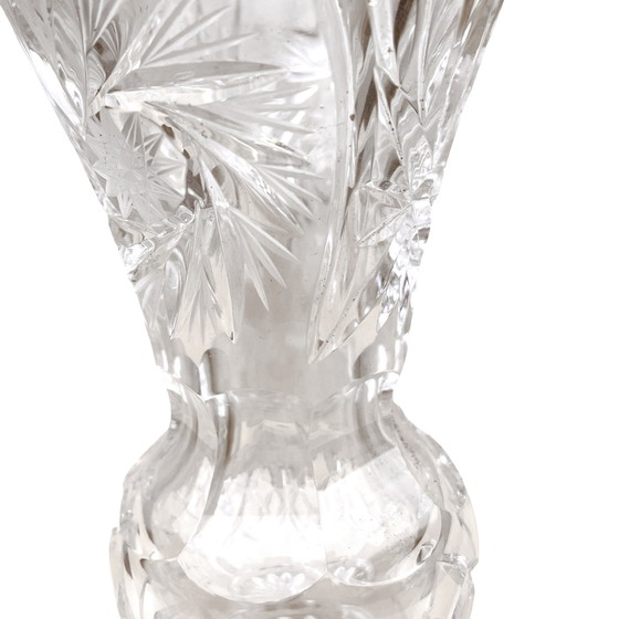 Image 1 of Crystal Vase Lausitzer Glas Bleikristall Germany 1970S