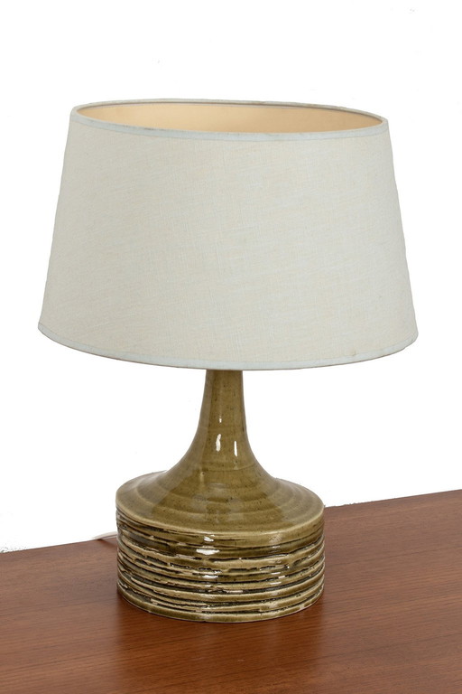 Danish ceramic table lamp