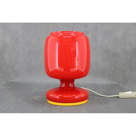 Image 1 of Mid-century all glass table lamp by S. Tabera, Czechoslovakia 1970