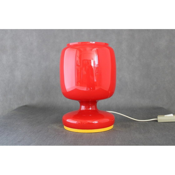 Image 1 of Mid-century all glass table lamp by S. Tabera, Czechoslovakia 1970