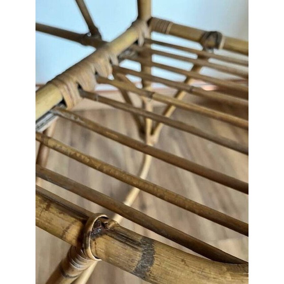 Image 1 of Vintage rattan desk
