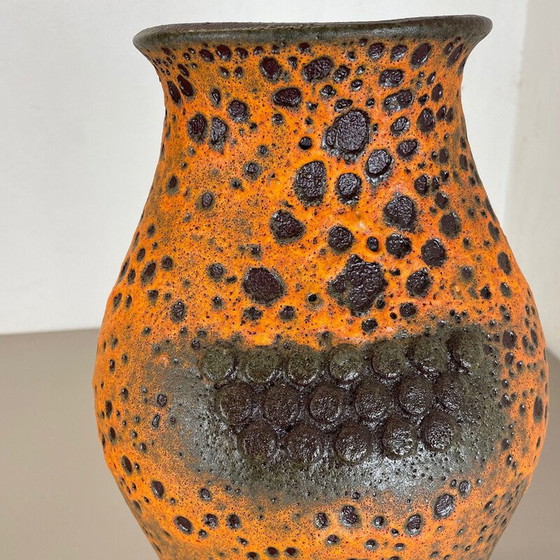 Image 1 of Vintage fat lava ceramic vase "Robot" by Heinz Siery for Carstens Tönnieshof, Germany 1960s