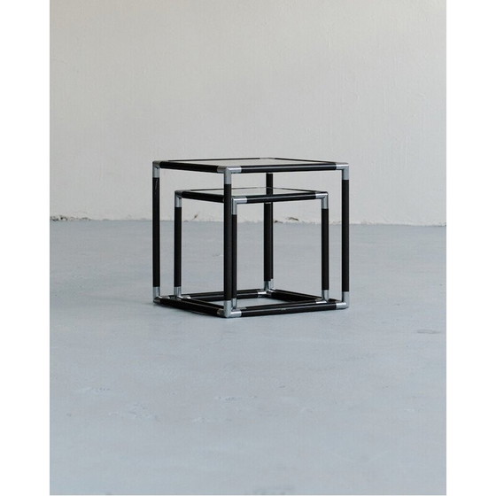 Image 1 of Pair of vintage coffee tables, Italy 1960