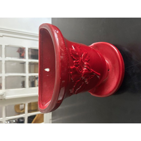 Image 1 of Vintage ceramic wall plant holder, 1950