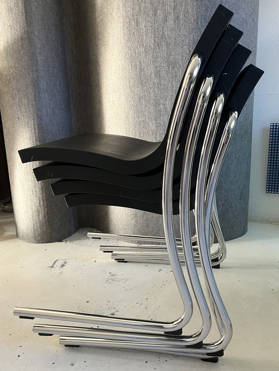 Image 1 of Set of 4 Magic Chairs by Ross Lovegrove for Fasem