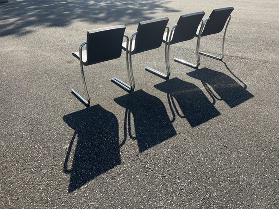 Image 1 of Set of 4 Magic Chairs by Ross Lovegrove for Fasem