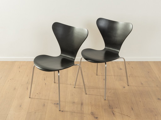 Chaises de salle à manger modèle 3107, Arne Jacobsen