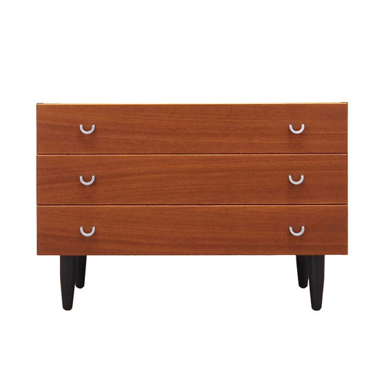 Image 1 of Teak Chest Of Drawers, Scandinavian Design, 1970S, Manufacture: Æjm Møbler