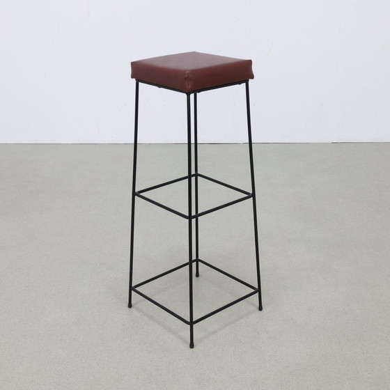 Image 1 of 6X Barstool Minimalist, 1960S