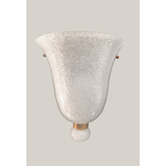 Image 1 of Pair of vintage wall lamp by Seguso Murano, 1940