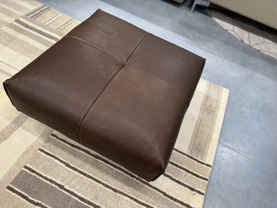 Image 1 of Label Vandenberg Buck 1 Seater pouf Brown leather