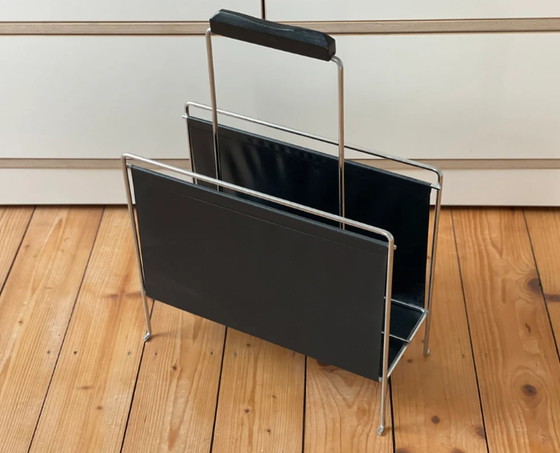 Image 1 of Mid Century Magazine Rack holder