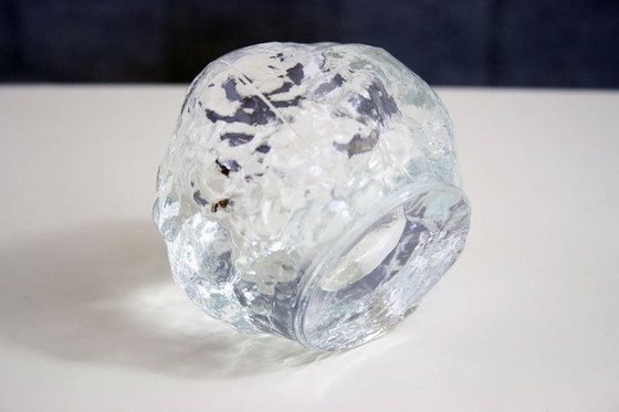 Image 1 of Photophore Kosta Boda "Snowball" (boule de neige)