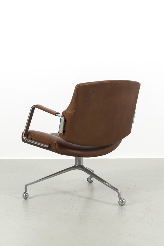 Image 1 of Alfred Kill International Office chair 'FK84' Jørgen Kastholm & Preben Fabricius