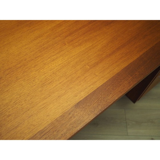 Image 1 of Mahogany desk, Danish design, 1960s, designer: Henning Jensen & Torben Valeur, manufacture: Munch Møbler