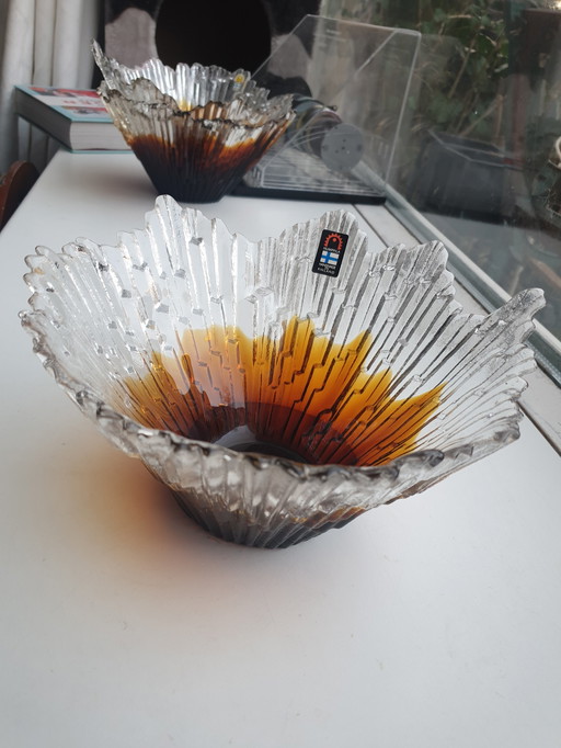 Tauno Wirkkala glass bowl