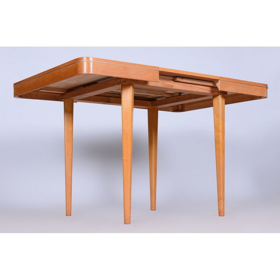 Image 1 of Vintage oak dining table for Jitona Soběslav, Czechoslovakia 1950