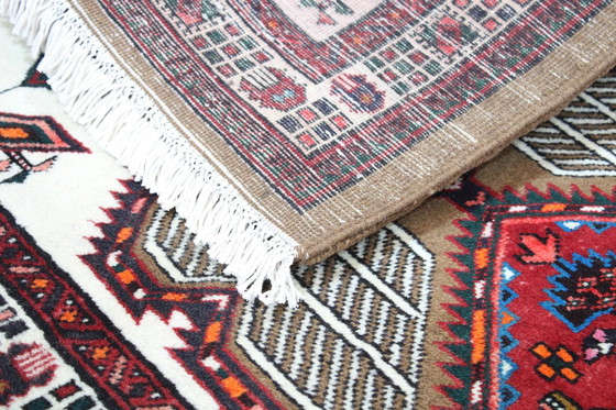 Image 1 of Original hand-knotted Persian carpet Ardebil Old 350 X 100 Cm Top condition