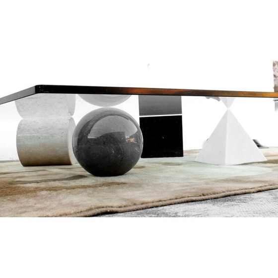 Image 1 of Tavolino vintage Metafora di Massimo Vignelli per Martinelli, Italia 1970