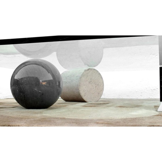 Image 1 of Tavolino vintage Metafora di Massimo Vignelli per Martinelli, Italia 1970