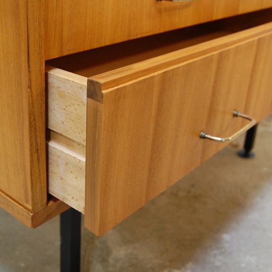 Image 1 of 4-Drawer Chest By Jos De Mey For Luxus 1950S